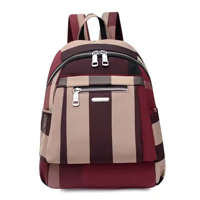 Durable Waterproof Casual Shoulder Backpack (Red)