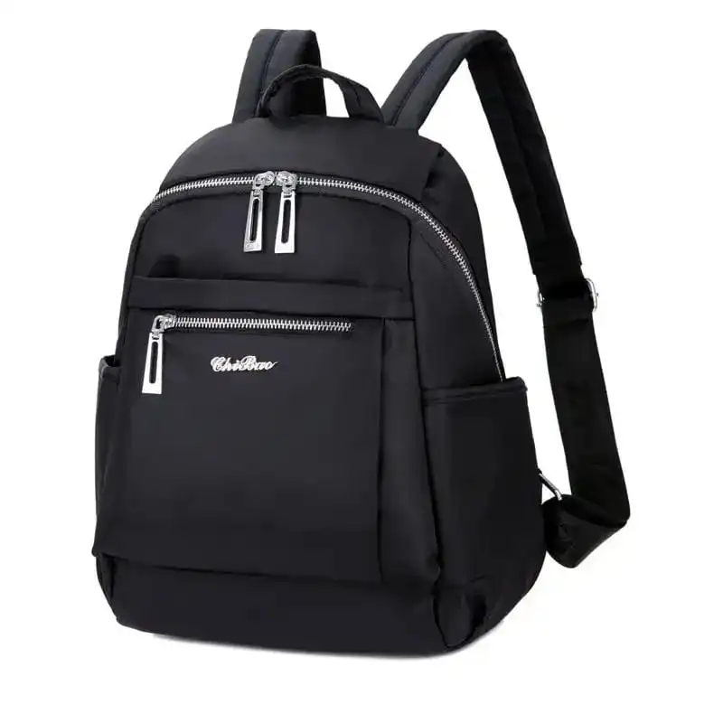 Durable Waterproof Casual Shoulder Backpack (Black)